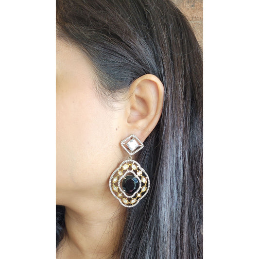 BLACK BHAIRAVI DANGLERS