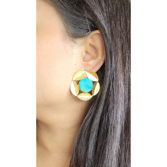 BLUE BHUMI STUDS