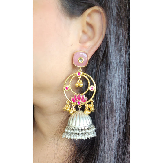 PINK PRAMITA JHUMKA