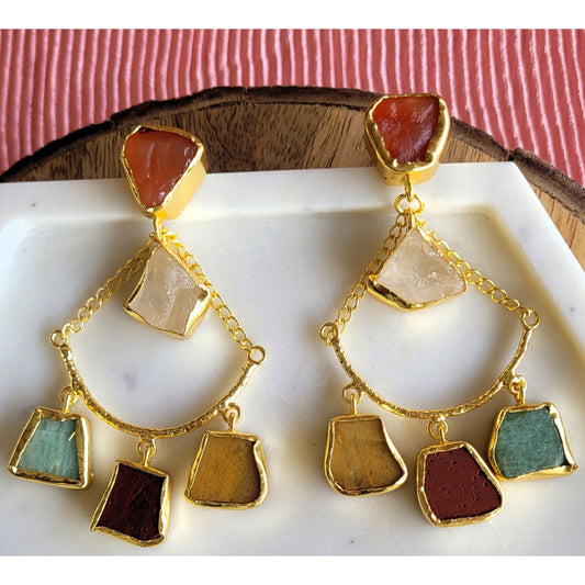 DANIYA ASYMMETRICAL DANGLERS