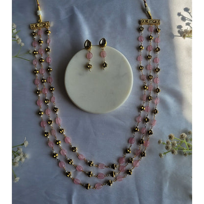 PASTEL PINK SMITA NECKLACE