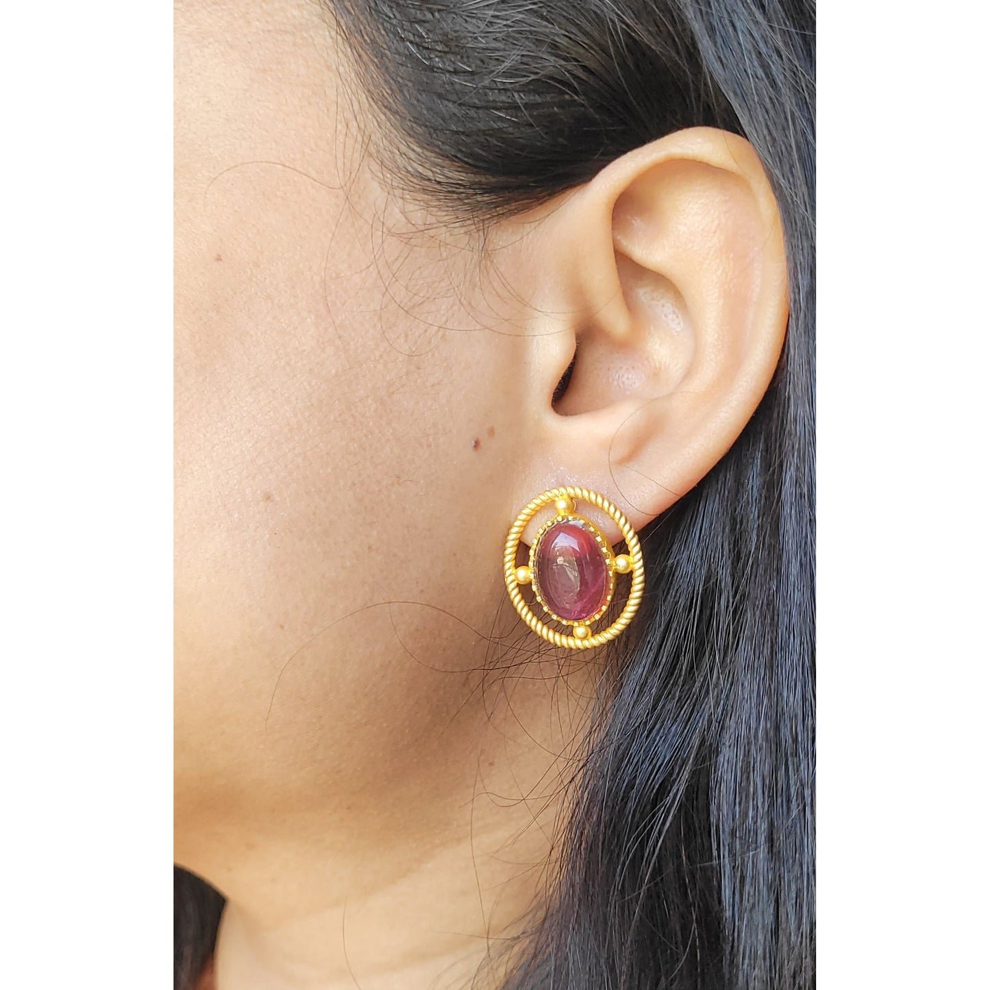 PINK  PARUL STUDS