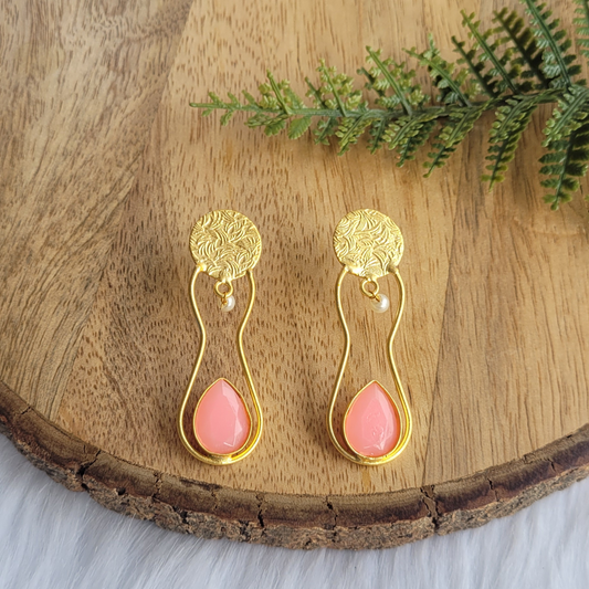 PINK PREMA DANGLERS