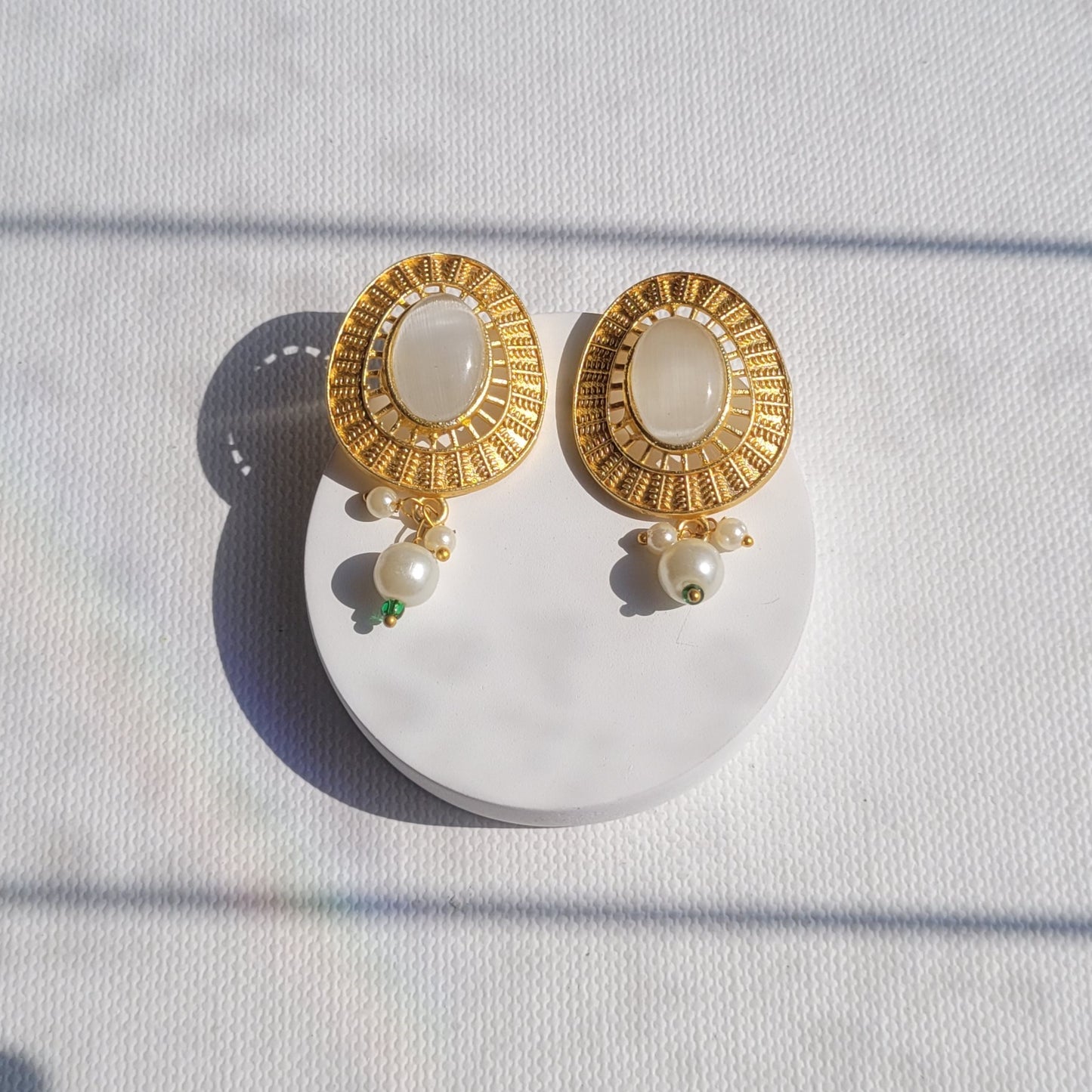 IVORY PAVANI STUDS