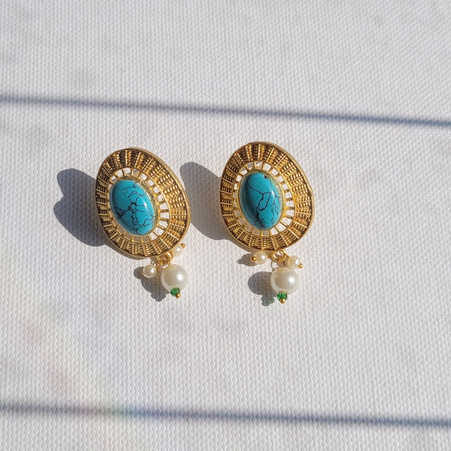 BLUE BALLARI STUDS